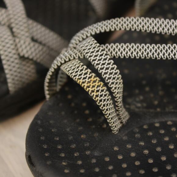 Skechers Sport Sandals Adjustable Outdoor Womens 8 Black Gray - Picture 10 of 11